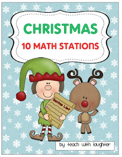 http://www.teacherspayteachers.com/Product/Christmas-Math-10-Work-Stations-399712