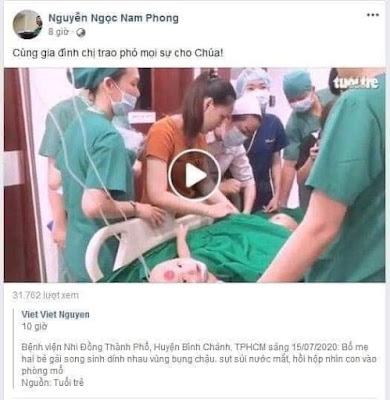 NGUYỄN NGỌC NAM PHONG: “TRAO PHÓ MỌI SỰ CHO CHÚA”