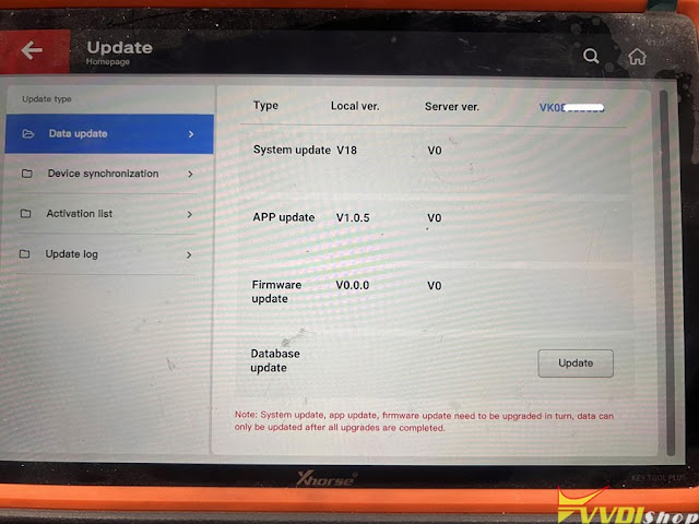 Xhorse VVDI Key Tool Plus Not Detect Firmware Update