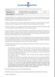 Los vehículos homologados a GLP ya pueden estacionar en Palma