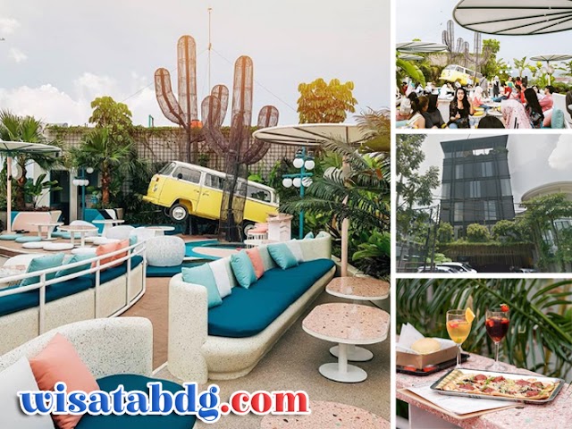 Picknick Kaliki, Cafe Rooftop Instagramable Lagi Ngehits di Bandung