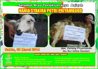 Layanan Paket Aqiqah di Kecamatan Tenjo Kabupaten Bogor
