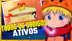 TODOS OS 12 CÓDIGOS ATIVOS DO NOVO JOGO DE NARUTO PARA CELULAR ANDROID E IOS - BATTLE OF SHADOWS