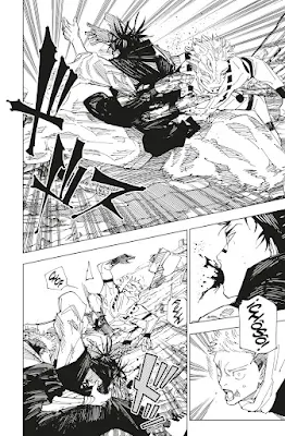 Yuji, Yuta y Maki atacan a Sukuna en el clímax de Jujutsu Kaisen vol. 28