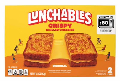 A box of Original Lunchables Grilled Cheesies.