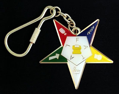 Order of the Eastern Star Keychain