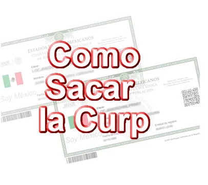 Guía de Como Sacar el Curp