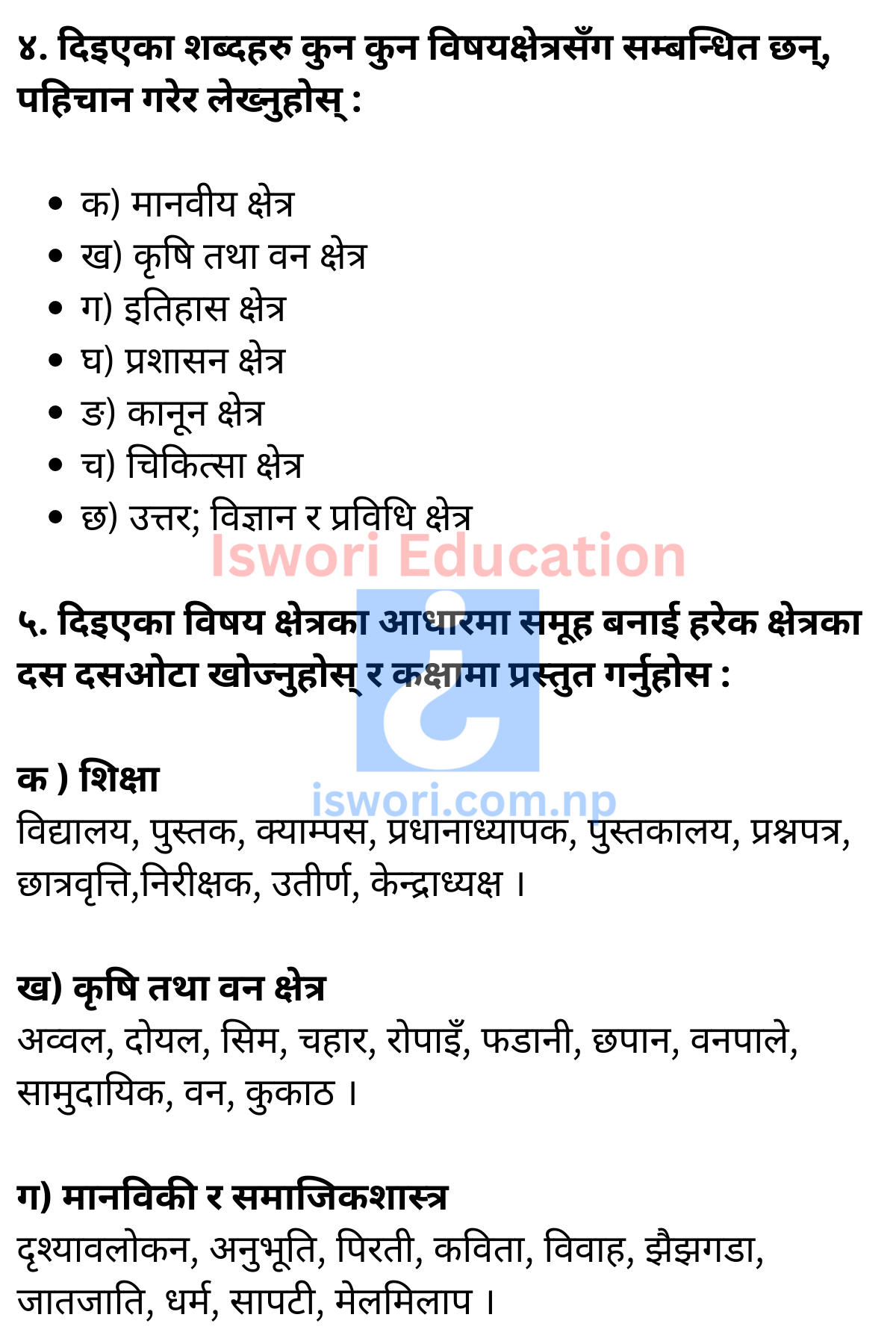 Rara Bhraman Exercise, Question Answer, Grammar: Class 11 Nepali Unit 11