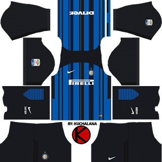 Inter Milan third Kits 2017/2018 - Dream League Soccer