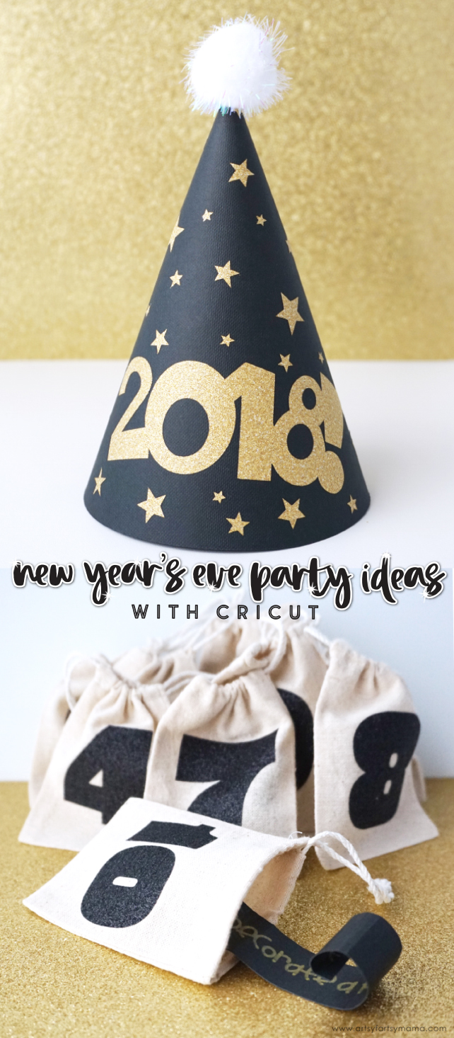 New Year s Eve Party  Ideas  with Cricut  artsy fartsy mama