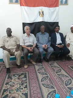 السفير السوداني يزور جمعية التمريض الحر بأسوان