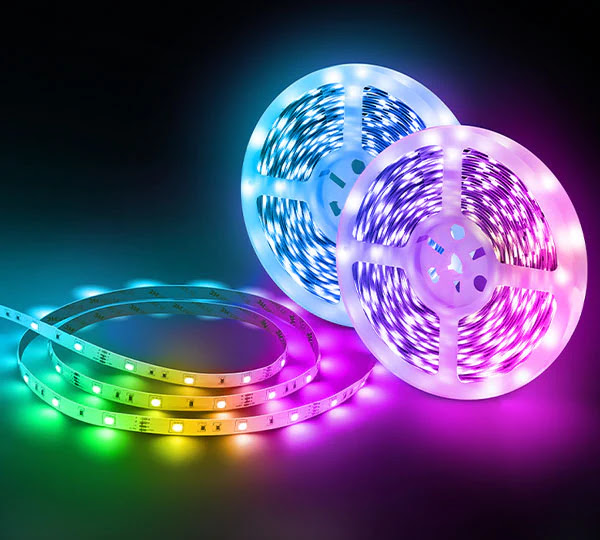 Full Color Direct Connect LED Strip Lights