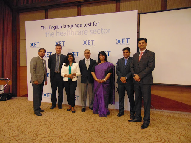 Picture 02 - Officials at the launch of new OET test centre in Kerala