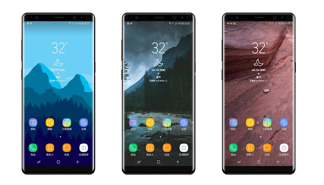 Take a look at these new renders of the gorgeous Galaxy Note 8