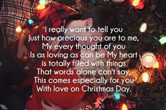 Christmas Love Message for boyfriend