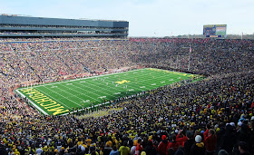 final game of the year, michigan stadium