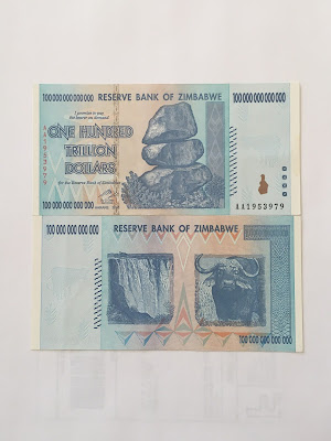 100 Trillion dollar bill (Zim Bond)