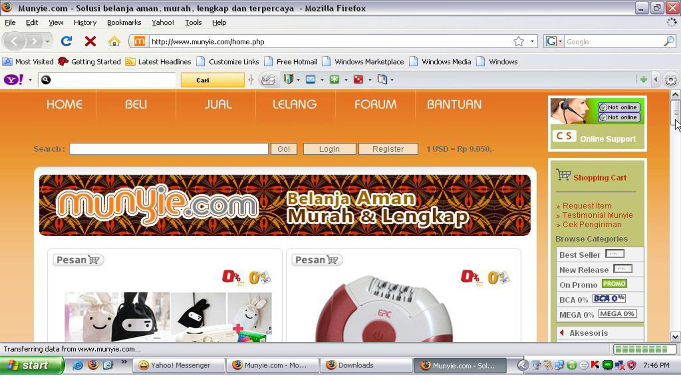 Perkuliahan one_de: contoh-contoh link B2B B2G C2C