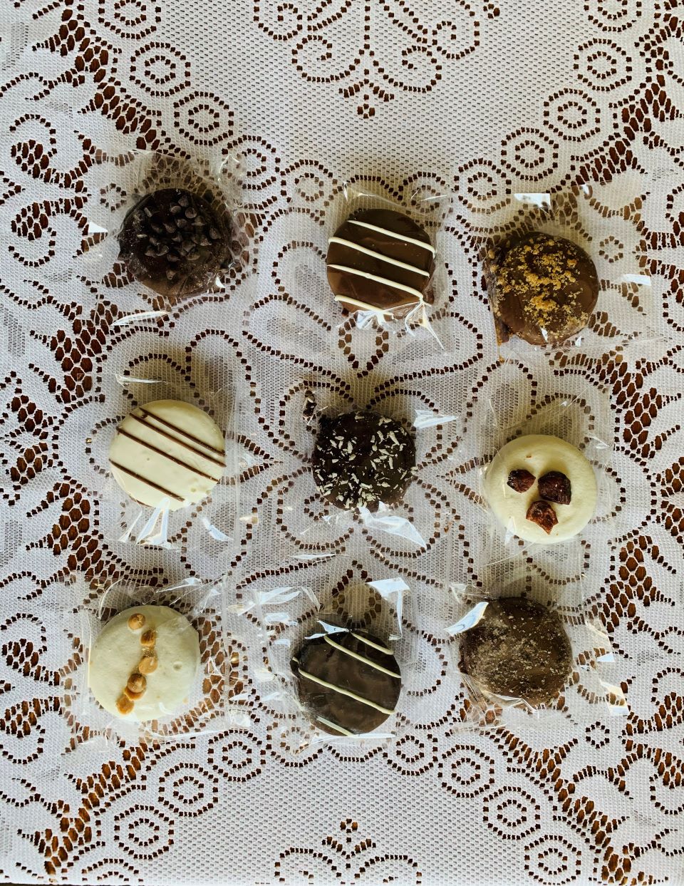 Chocolate covered cookie assortment