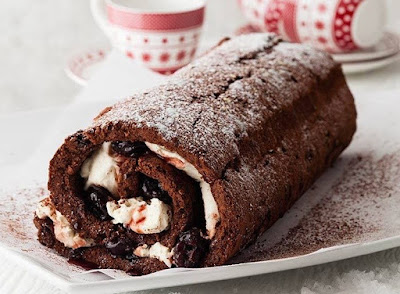 Kek Black Forest Swiss Roll