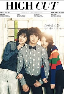 fx krystal sulli shinee minho high cut cover