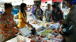Pasar Kaget Lapangan Merah jadi Alternatif Ramadhan Warga Bandar Lampung