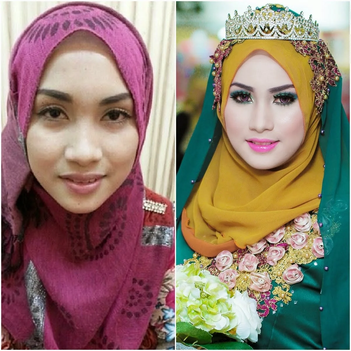 A Life Story About Myself Malay Bridal Makeup Tutorial By Ku Nur