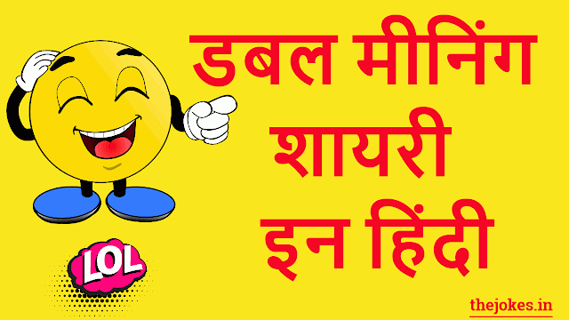Double meaning shayari in hindi ( डबल मीनिंग शायरी )