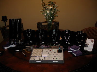 Home Jewelry Parties on Here Is A Picture Of My Main Display