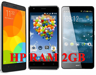 16 Smartphone Android RAM 2 GB Terbaik Murah dibawah 2,5 Juta