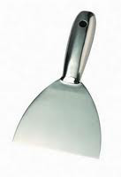 Les outils du jointeur : Spatule Inox Kraft