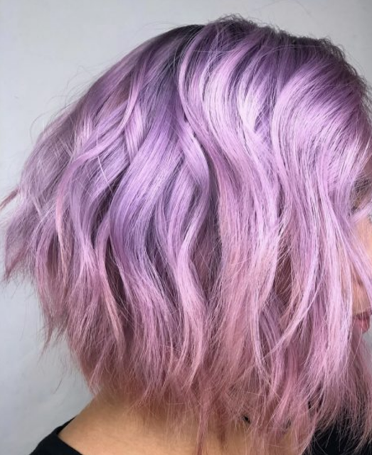 lavender hair highlights 2020