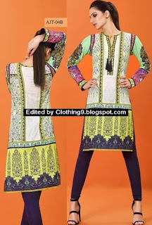 Asim Jofa Tunic Collection 2016 Catalog With Prices 