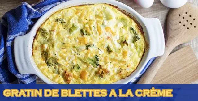 bettes en gratin