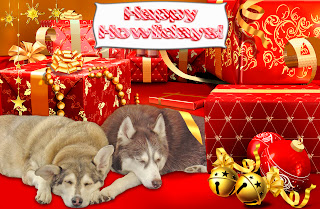 Click to enlarge. Happy Howlidays!