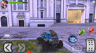 Overload 3D MOBA car shooting MOD APK