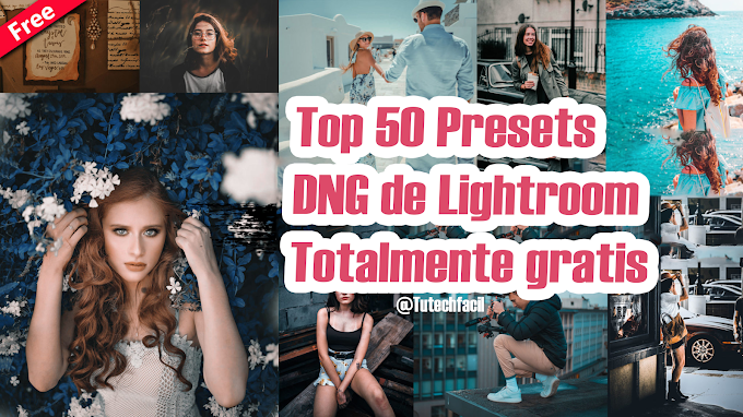 50 Presets DNG de Lightroom Totalmente gratis Para Android y iOS 2020 Para tus fotos favoritos de instagram 