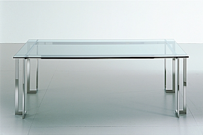 Glass dining tables