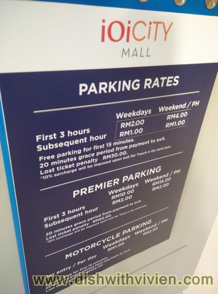 Parking Rate in Kuala Lumpur: IOI City Mall Putrajaya ...