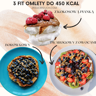 3 fit omlety 450 kcal