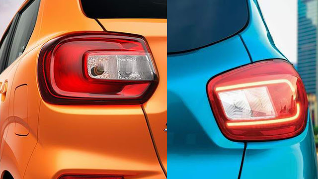 Tail light compare