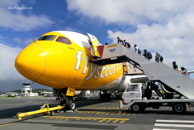 Scoot 787 Dreamliner Gold Coast to Singapore Flight