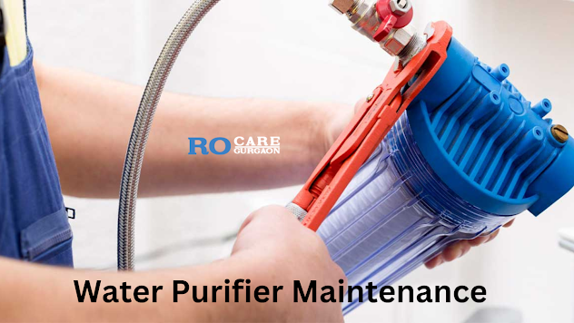 Water purifiers maintenance