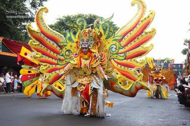  KARNAVAL  BANYUWANGI ETHNO CARNIVAL BANYUWANGI BAGUS