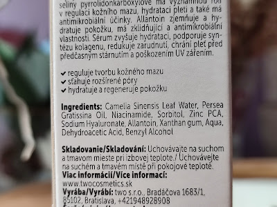 Two cosmetics Multi-tasking vitamínové pleťové sérum zloženie