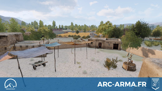 アフガン渓谷を再現したArma3用FarkharマップMODが作製中