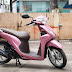Honda Vision phiên bản màu hồng dành riêng cho phái đẹp