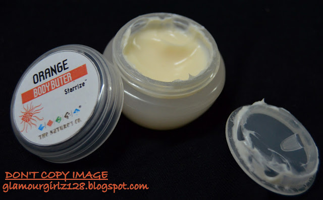 Free sample of Orange body butter by The Nature's Co.