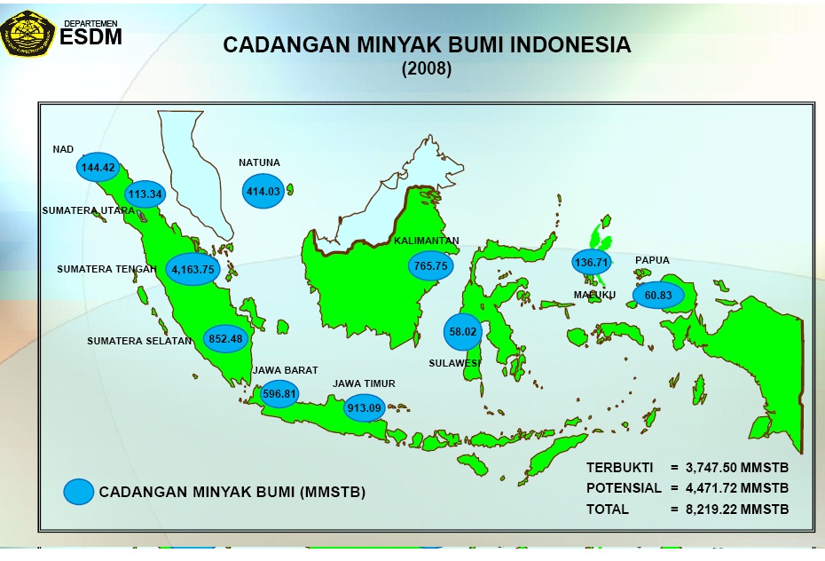 Kontens Listrik Energi Minyak  Bumi 