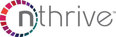 colorful professional logo of nthrive